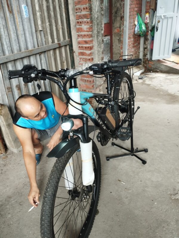 XE ĐẠP TRỢ LỰC MTB có nhún sau – ĐA NĂNG, NHÚN ÊM, VƯỢT MỌI ĐỊA HÌNH Thể thao – Gọn gàng – Trợ lực mạnh mẽ - Hình ảnh 3
