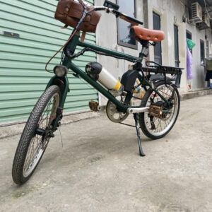 XE ĐẠP TRỢ LỰC NHẬT BÃI BÁNH 20 INCH PIN MỚI ĐỘNG CƠ MỚI KHUNG NHÔM NHẸ CHẮC CHẮN